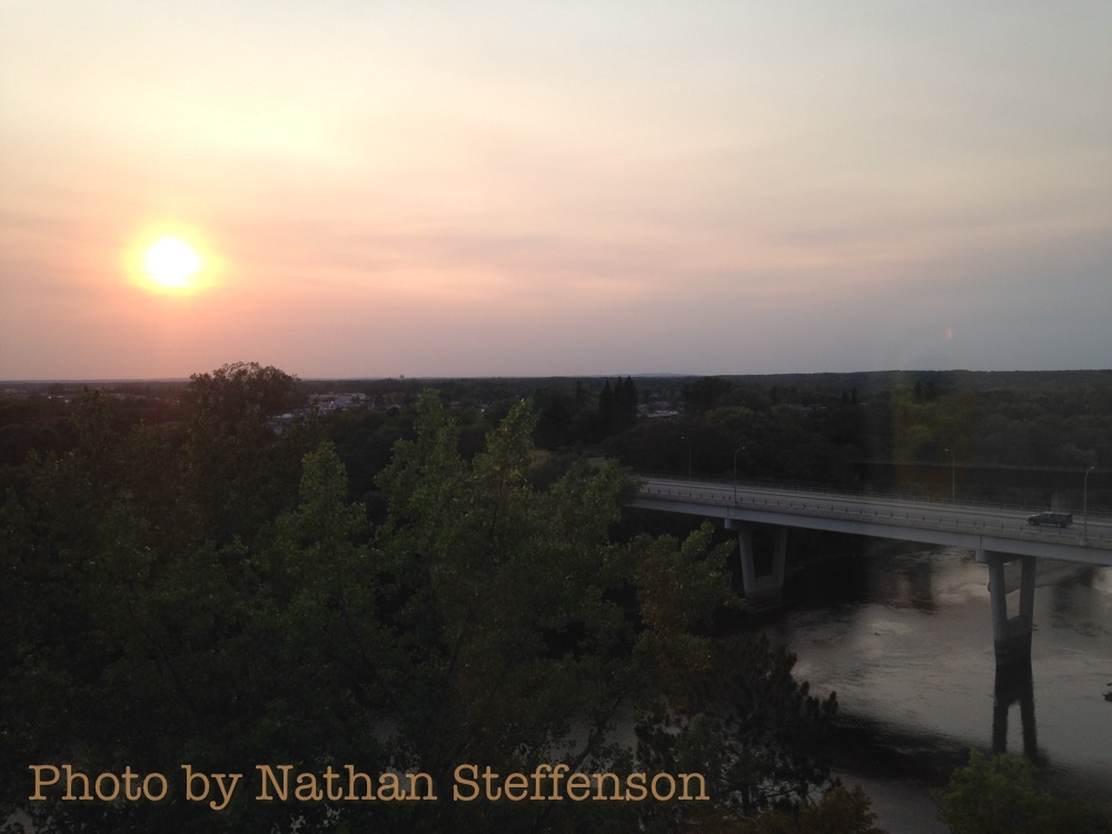 August 21 2015 orange sky August 21 2015 orange sky